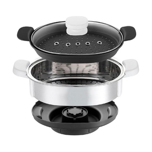 Насадка к кухонному комбайну Moulinex XF384B10 пароварка - фото 2