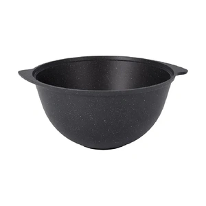 Посуда Kukmara Казан для плова 9л (темный мрамор) кмт95а - фото 2