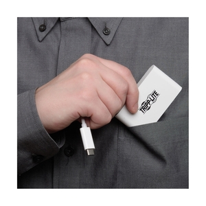 Расширитель USB TrippLite/4-Porat USB-C Hub, USB C to 2x USB-A, 2x USB-C, USB 3.0, White - фото 6