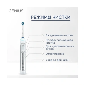 Электрическая зубная щетка Oral-B Genius D701 (80329154) - фото 14