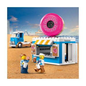 Конструктор Lego 60452 Город Фургон с пончиками - фото 4