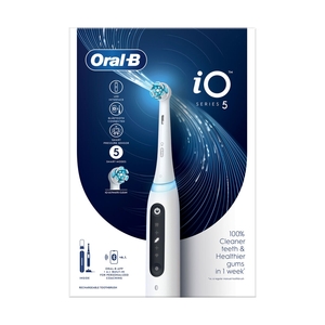 Электрическая зубная щётка Oral-B iO Series 5 White Alabaster, Белая - фото 13