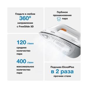 Парогенератор Braun CareStyle 3 IS3132WH - фото 8