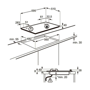 Варочная панель Electrolux GPE263YK - фото 3
