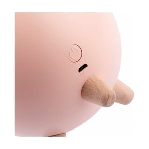 Ночник-светильник ЭРА NLED-468-1W-P хомяк розовый - фото 6