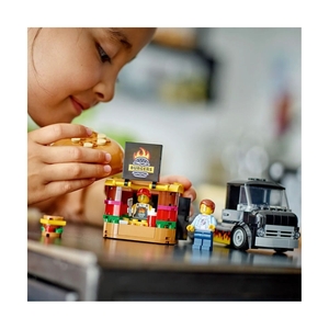 Конструктор Lego 60404 Город Грузовик Бургер - фото 5