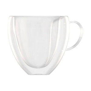 QWERTY Чашка стеклянная с двойными стенками Amato 300 мл - фото 3