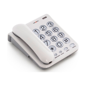 Проводной телефон Texet TX-262 светло-серый - фото 3