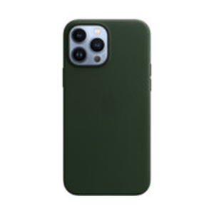 Чехол iPhone 13 Pro Max Leather Case with MagSafe - Sequoia Green Model A2704 - фото 3