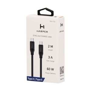 Кабель HARPER SCH-772 Black - фото 2