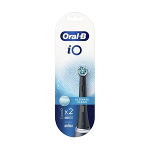 Насадки Oral-B iO Ultimate Clean Black для электрической зубной щетки, 2 шт., для тщательного удаления налета - фото 2