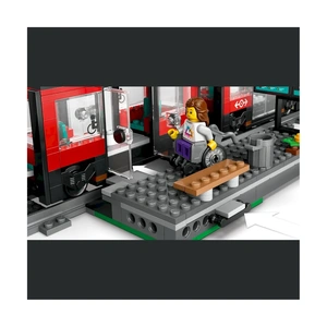 Конструктор Lego Город Трамвай и станция в центре города 60423 - фото 7