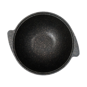 Казан для плова Kukmara 4,5л со стекл. крышкой, АП линия Granit ultra (original) кго47а - фото 4