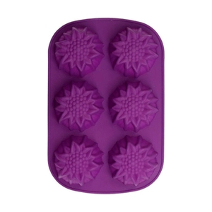 Форма из силикона д/выпечки MARMITON Кексы фигурные, 6 ячеек - фото 7