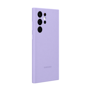 Чехол EF-PS908TVEGRU Galaxy S22+ (Silicone Cover) lavender - фото 3