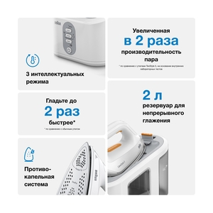 Парогенератор Braun CareStyle 3 IS3132WH - фото 6
