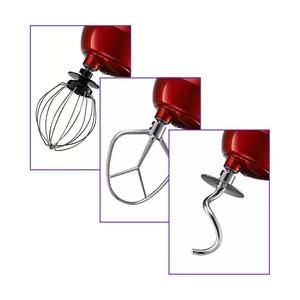 Планетарный миксер Kitfort КТ-3018-1 красный - фото 3