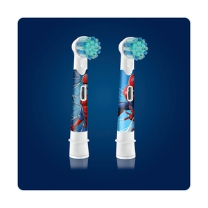 Насадки Oral-B Kids "Человек Паук" для детской электрической зубной щетки, 2 шт., для бережного удаления налета - фото 4