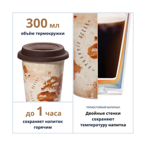 Керамическая термокружка Delonghi DLSC056 - фото 4