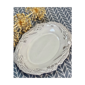 Блюдо каменная керамика 40 см, 230912 - фото 2