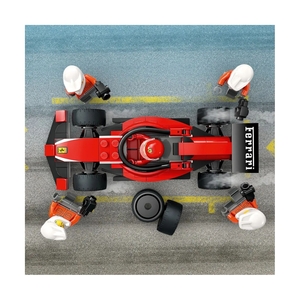 Конструктор Lego 60443 Город Пит-стоп F1® с болидом Ferrari - фото 5