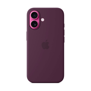 Чехол Apple для iPhone 16 Silicone Case with MagSafe - Plum (MYY43ZM/A) - фото 3