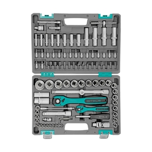 Набор инструментов 12 гранные головки, пластиковый кейс, 94 предмета Stels - фото 2