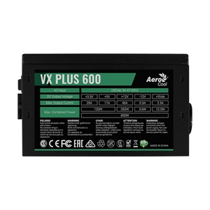 Блок питания Aerocool VX 600 PLUS (ACPN-VS60NEY) - фото 3