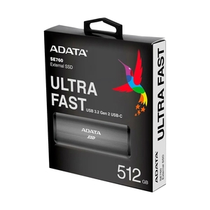 Твердотельный накопитель SSD ADATA SE760 (ASE760-512GU32G2-CTI) - фото 3