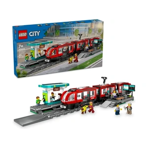 Конструктор Lego Город Трамвай и станция в центре города 60423 - фото 2