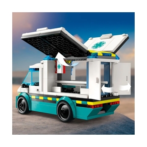 Конструктор Lego 60451 Город Машина скорой помощи - фото 4