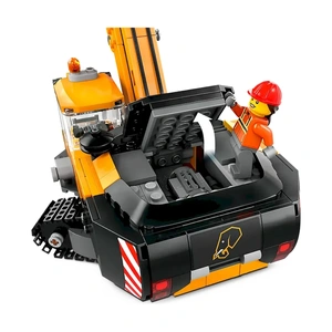 Конструктор Lego Город Желтый строительный экскаватор 60420 - фото 5