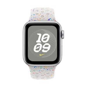 Ремешок Apple 42mm Pure Platinum Nike Sport Band - S/M (MYJM3) - фото 3