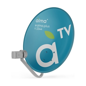 Комплект спутникового оборудования AlmaTV с приставкой - фото 2
