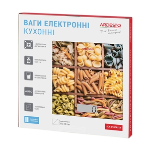 Весы кухонные ARDESTO SCK-893PASTA Разноцветный - фото 6