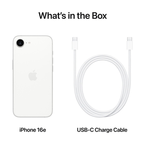 Apple iPhone 16e 128GB White MD1R4HX/A - фото 9