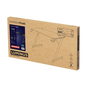 Стол Trust GXT 709W Luminus RGB Desk, Black (25184) - фото 7
