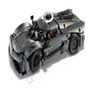 Конструктор Lego Гиперкар Koenigsegg Jesko Absolut Grey 42173 - фото 6