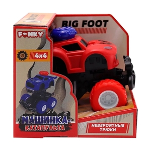 Funky Toys FT97964 Фрикционная машинка Катапульта 4х4 красная - фото 4