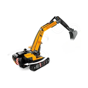 Конструктор Lego Город Желтый строительный экскаватор 60420 - фото 4