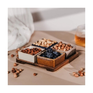 Менажницы 4 шт c подставкой Apollo Breeze BRZ-06 - фото 3