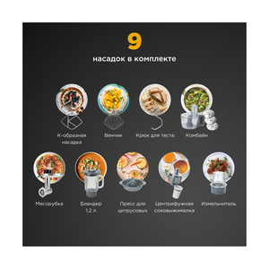 Кухонный комбайн KENWOOD KHC29.W0SI - фото 4