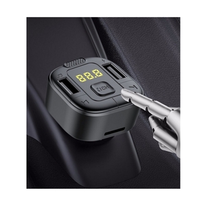 Автомобильное зарядное устройство C8 Grace, с передатчиком, черный - фото 4