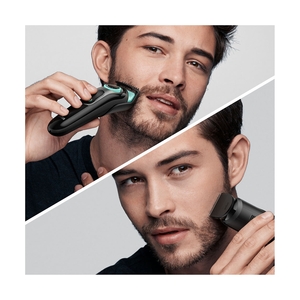 Триммер для бороды и усов Braun BT3321, 1 насадка, мятно-черный - фото 8