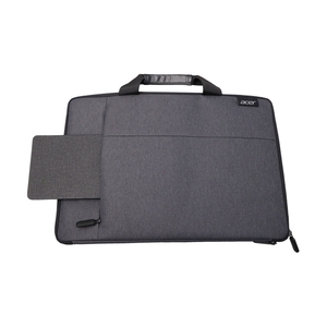 Нейлоновая сумка для ноутбука Acer Sustainable Urban Sleeve, 70% recycled PET, 15, Black - фото 6