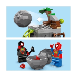 Конструктор Lego 11199 Spidey Спасение на диновездеходе команды Спайди - фото 5