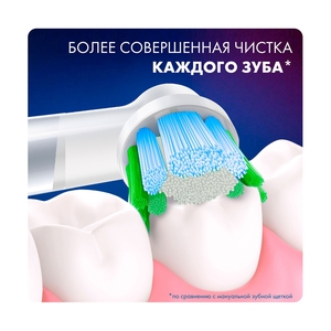 Насадки Oral-B Precision Clean CleanMaximiser для электрической зубной щетки, 4 шт., для удаления налета, для эффективной чистки - фото 6
