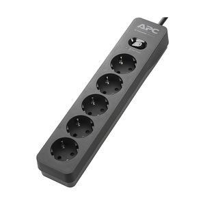 Сетевой фильтр APC PME5B-GR, 5 розеток, 1.5м, Black - фото 4
