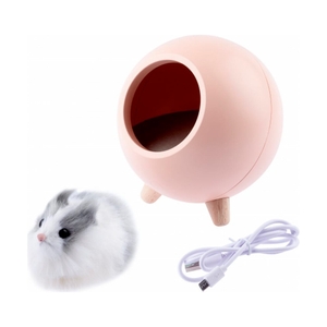 Ночник-светильник ЭРА NLED-468-1W-P хомяк розовый - фото 7