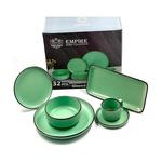 Столовый сервиз Empire, Зеленый, 32Пр, H2023-551
